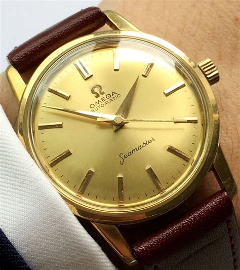 omega gold seamaster